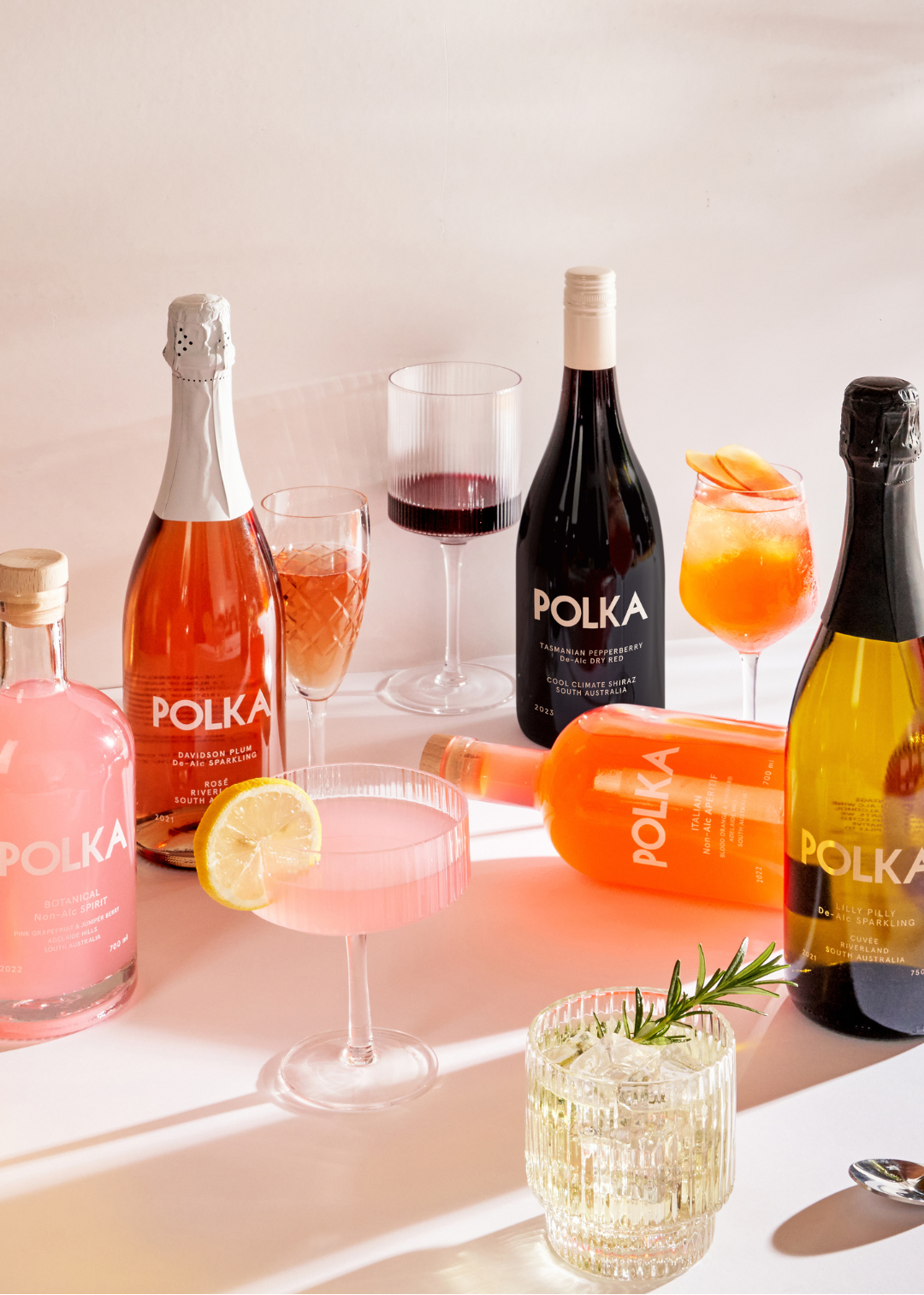 Polka Non-Alcoholic Wines - Mobile Banner