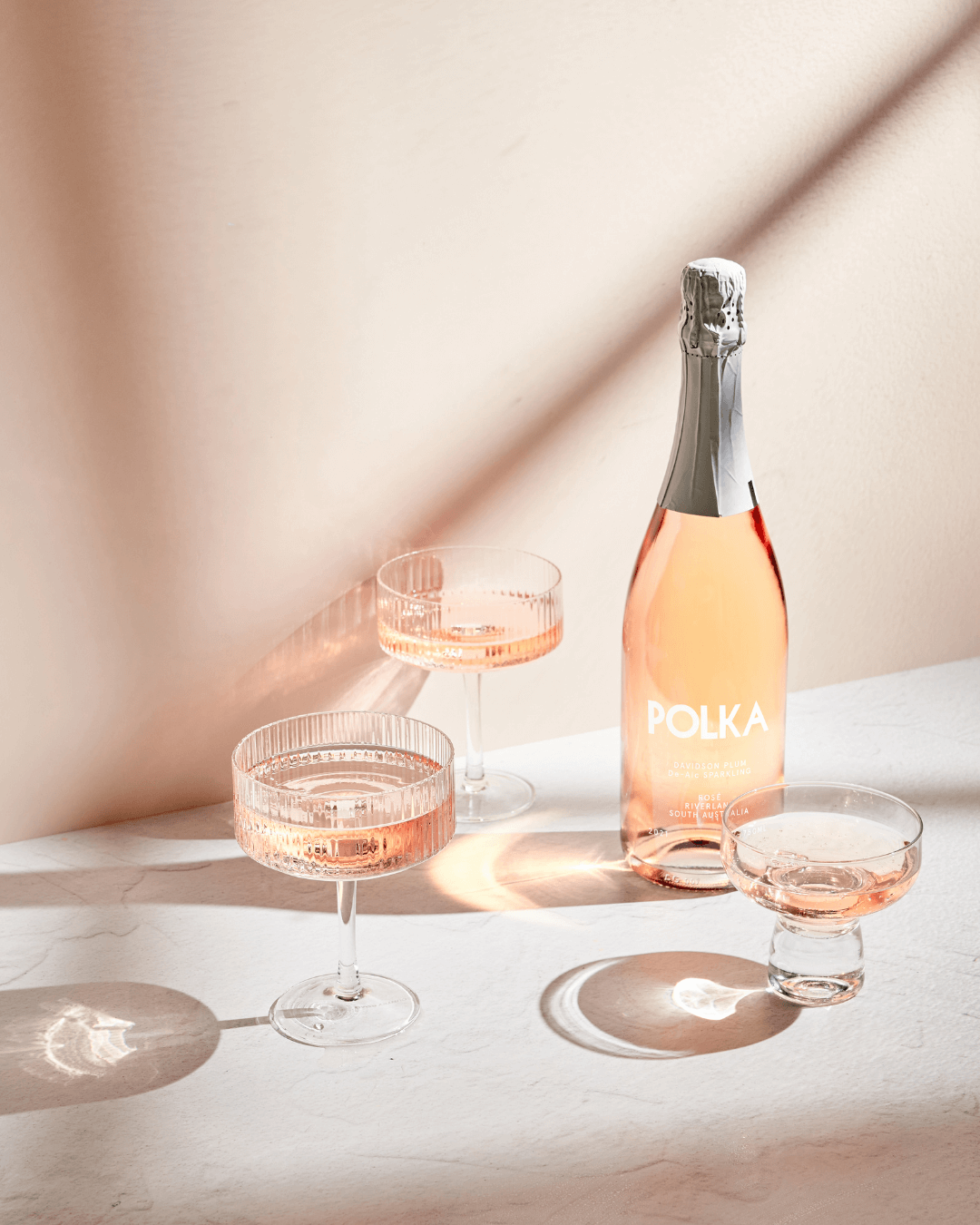 De-Alc Sparkling Rosé - Elegant Alcohol-Free Rosé Sparkling Wine