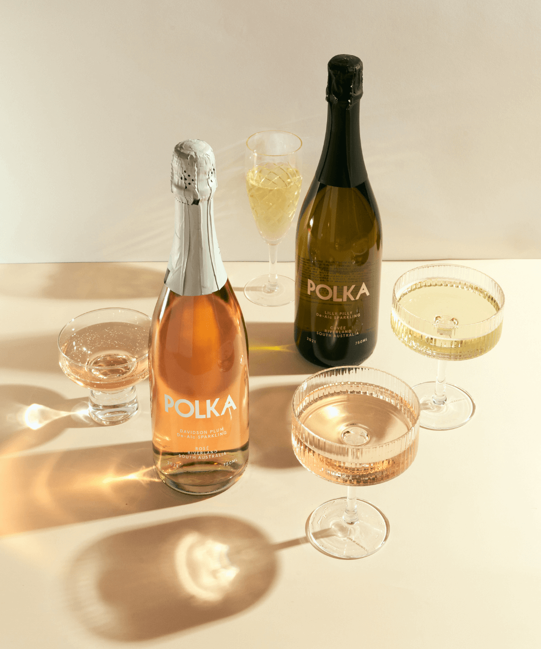 De-Alc Sparkling White & Rosé Bundle - Alcohol-Free Sparkling Wines Collection