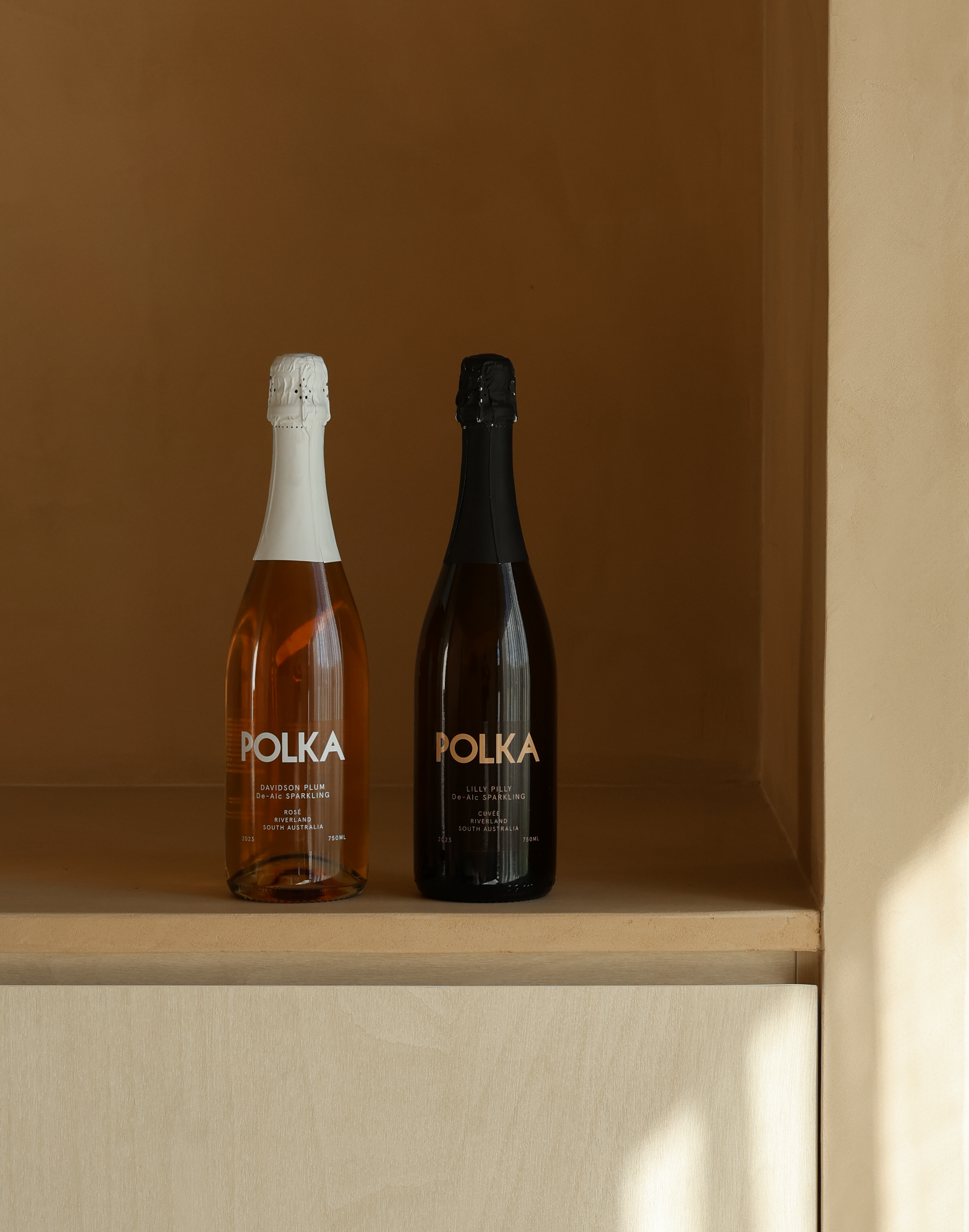Non-Alcoholic Wine Selection - Polka Drinks