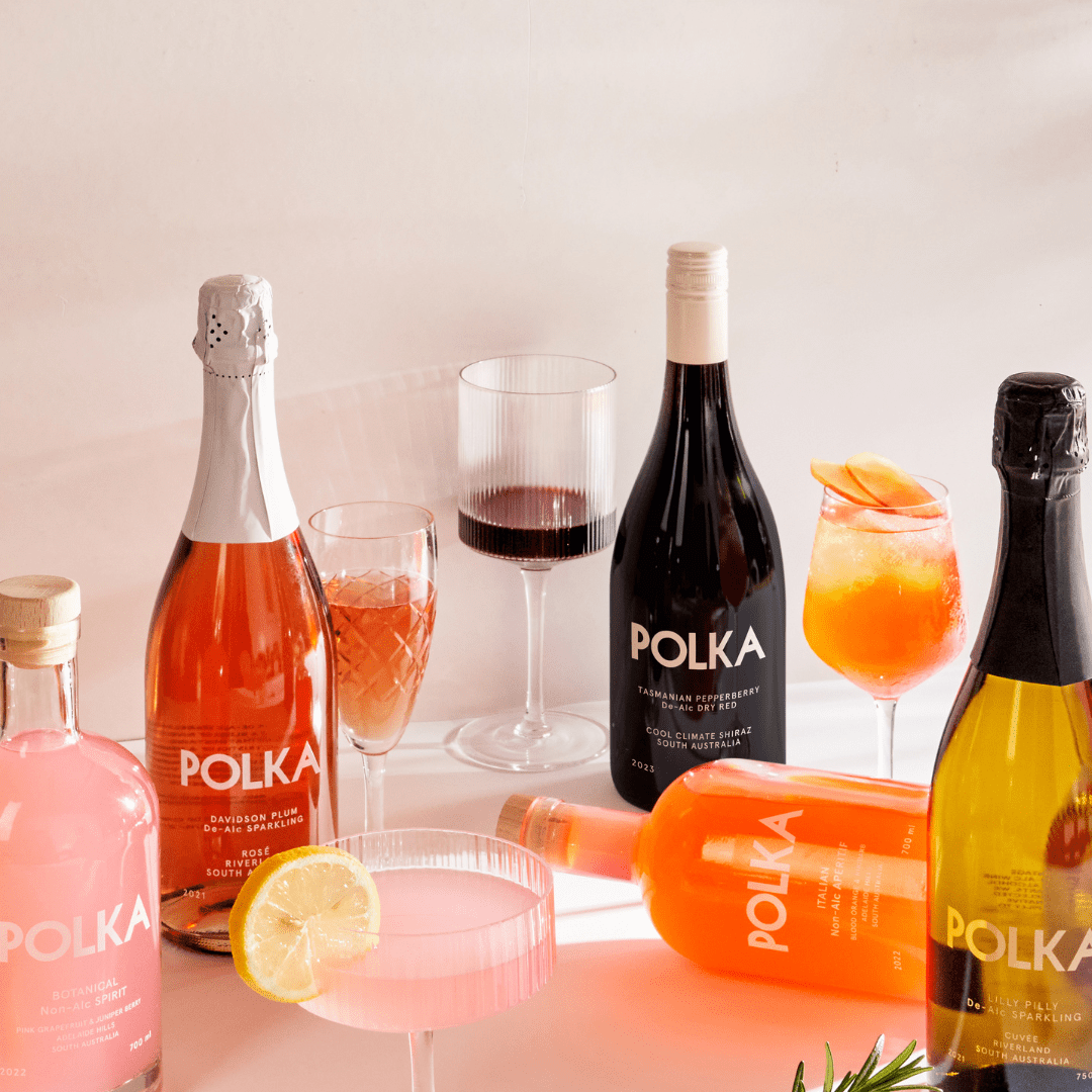 Polka Non-Alcoholic Wines - Mobile Banner