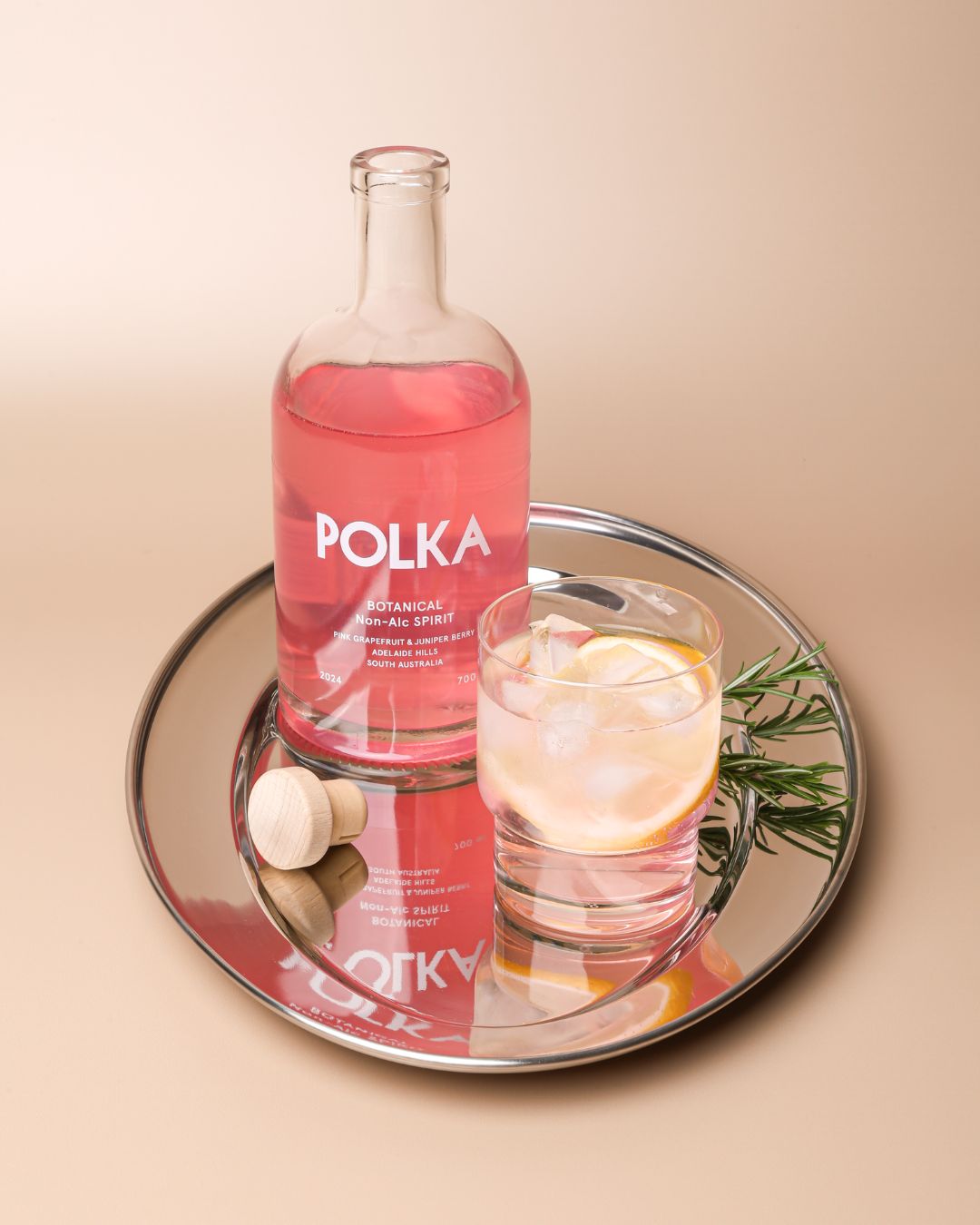Polka non-alcoholic drinks line-up, alcohol-free wines, spritzes and spirits
