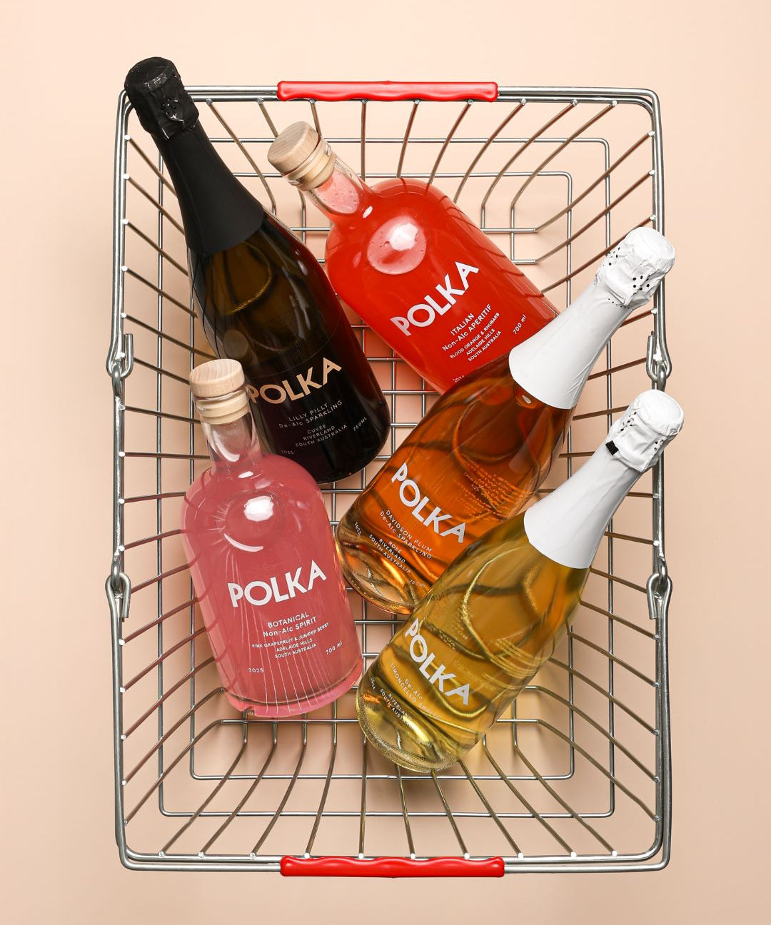 Polka Collection, alcohol-free sparkling wines, spritzes and spirits