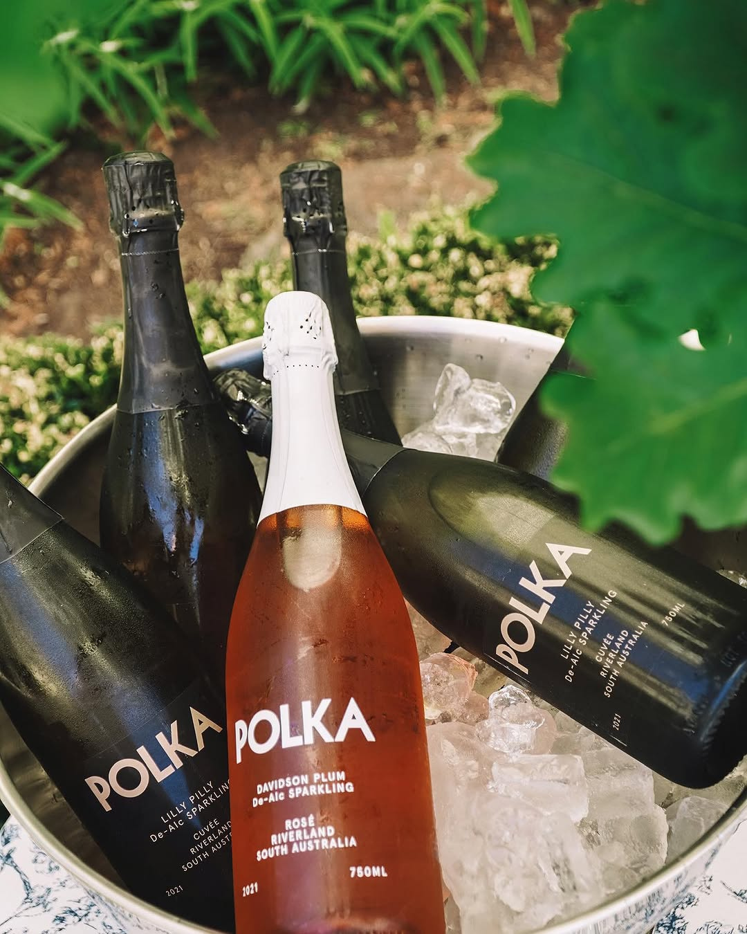 Polka De-Alc Sparkling, non-alcoholic sparkling wine and rosé pairing