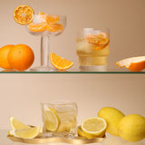 polka non alcoholic spritz in glasses lifestyle shot 