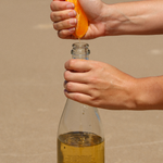 Polka De-Alc Yuzu & Mandarin Spritz, zero-alcohol spritz served chilled