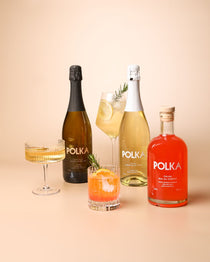 Polka The Long Lunch Trio, non-alcoholic Italian spritz gift set