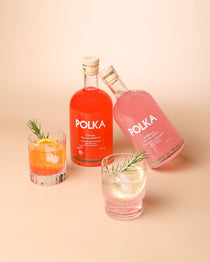 Polka The Spirits Duo, non-alcoholic Botanical Spirit and Italian Aperitif set