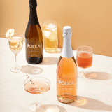De-Alc Sparkling White & Rosé Bundle - Refreshing Non-Alcoholic White and Rosé Wines